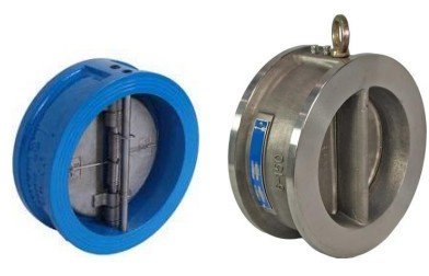YASIKI 2 inch Ductile Iron Dual Disc Check valve SS304 Disc, EPDM Seat, Wafer Connection