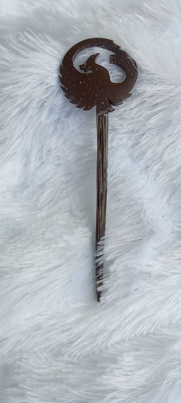 Coconut Shell Hair Pin ##80