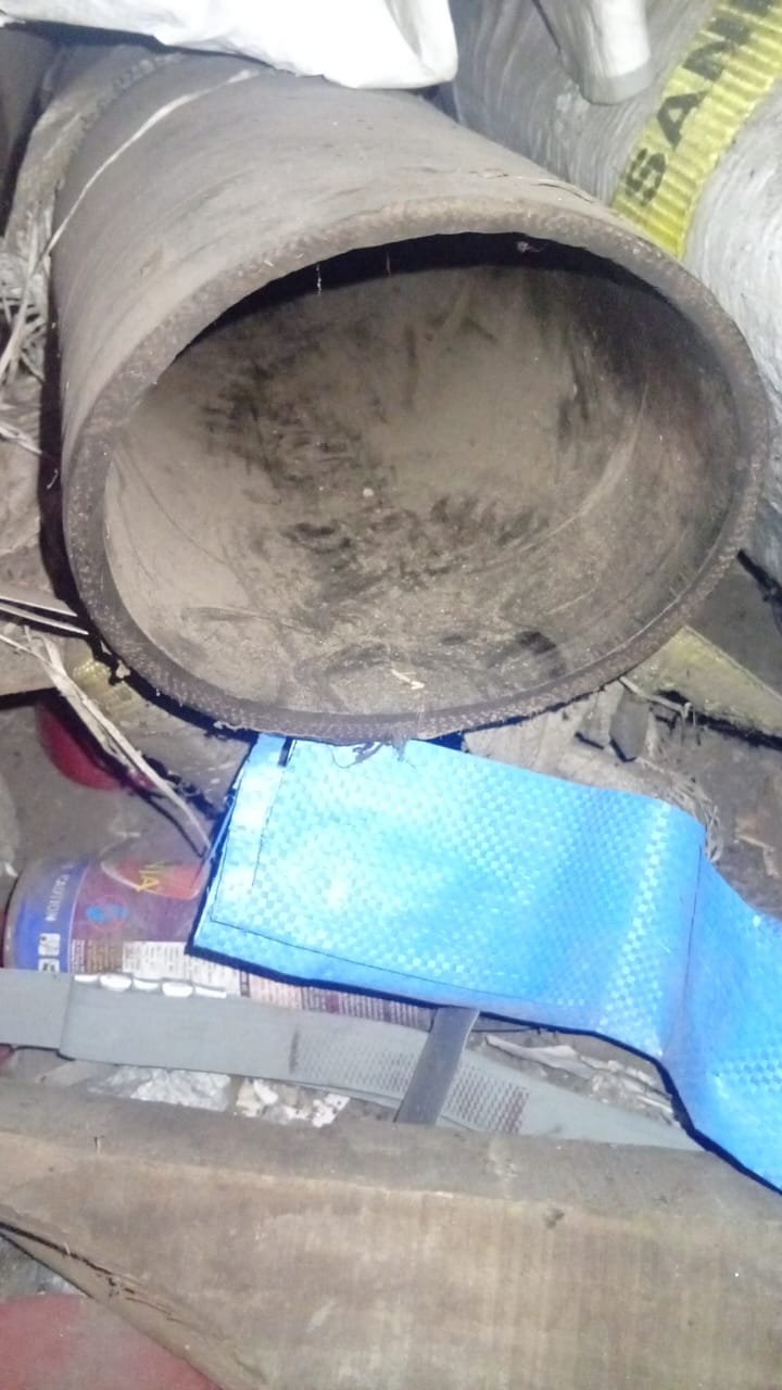 Rubber Hose 6 inch x 10 Mt
